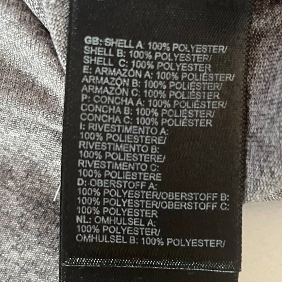 The North Face Reactor Hoodie in‎ Gray, Flashdry, Size Medium CDR6 - Picture 8 of 10